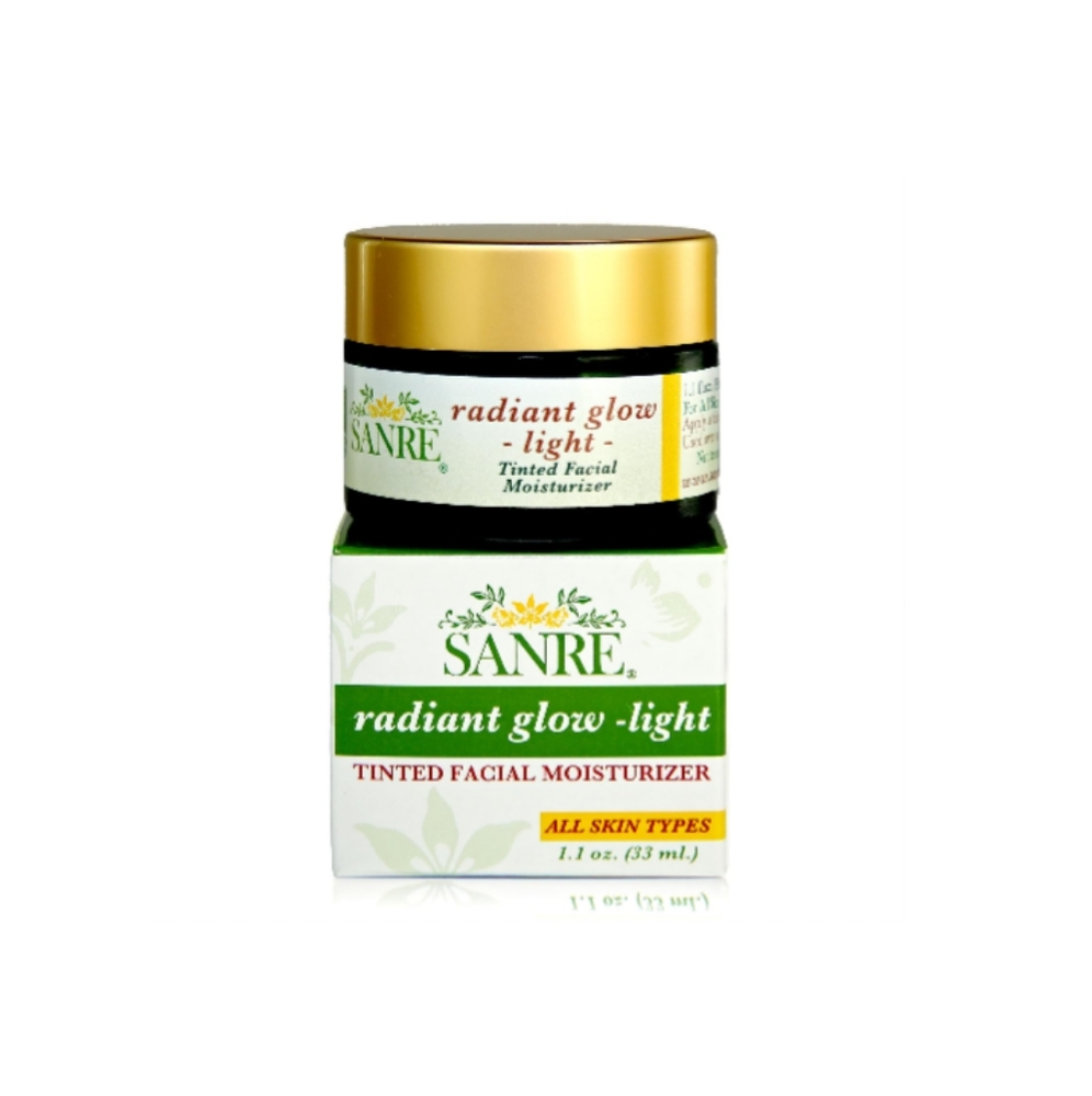 SanRe Organic Skinfood Radiant Glow Light Tinted Facial Moisturizer